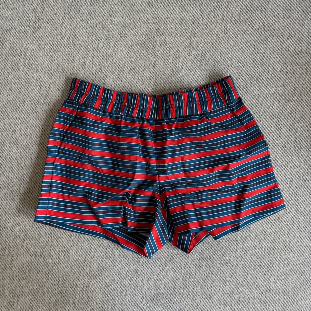 Jcrew stripe shorts with pockets